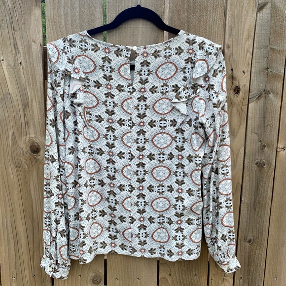 LOFT Medallion Blouse - Picture 3 of 7